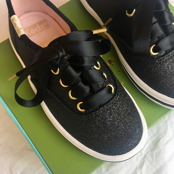Keds X Kate Spade Toddler Champion Glitter Sneaker - Picture 3 of 7